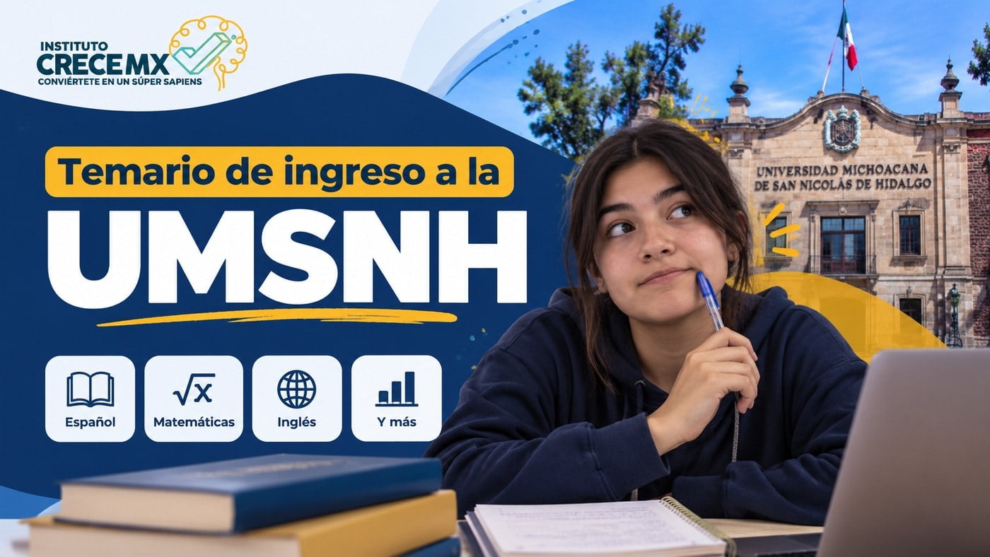 Temario de ingreso a la UMSNH: áreas y materias que debes estudiar